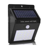 Güneş Enerjili Sensörlü 20 LED Solar Bahçe Lambası