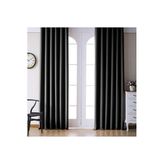 Güneş Perde Blackout Fon Perde,Siyah 210 X 250