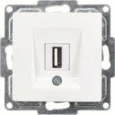 Günsan Elektrik Vısage Beyaz Usb Data Prizi