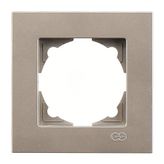 Günsan Eqona Metallic Bej Teklı Çerçeve