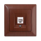 Günsan Visage Tekli Data Prizi (RJ45 Cat5), Ceviz