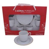 Güral Çay Fıncanı Yaldızlı