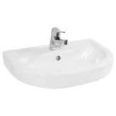Güral Compact Bantlı Lavabo 40 x 55 cm - Beyaz