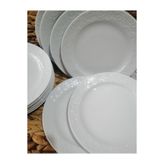 Güral GÜRAL PORSELEN BAHARDALI SADE 12 ADET 20 CM PASTA TABAK