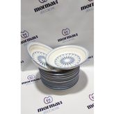 Güral GÜRAL PORSELEN DİJİTAL 6 ADET 19 CM (BÜYÜK) ÇUKUR YEMEK TABAK