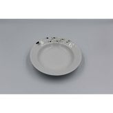 Güral Porselen 6'lı Eda 19 cm Çukur Tabak Tek Çiçek 2440 - 6 Adet