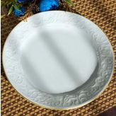 Güral Porselen Bahar Dalı Yaldızlı 6 Adet (20cm Pasta Tabağı)