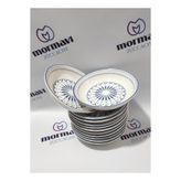 Güral Porselen Dijital 19 Cm 12 Adet Çukur Yemek Tabak