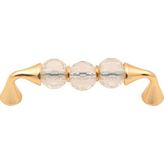 Gürçay Hırdavat Iris Kristal Kulp Altın 96 mm 2'li