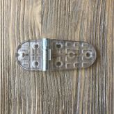 Gürçay Hırdavat Plastik Oval Menteşe 9cm - 2 Adet Şeffaf