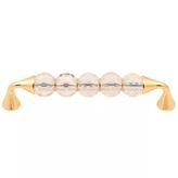 Gürçay İris Kristal 2x128 mm Altın Kulp