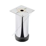 Gürçay Metal Mobilya Ayağı Krom Çap 42mm - 10cm (4 Adet)