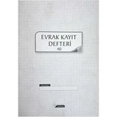 Gürmat Evrak Kayıt Defteri 40 Yaprak Numaralı