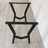 güvendekoratif metal masa ayak