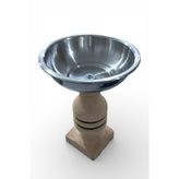 GÜZELYÜZ AVM Ahşap Taban Metal Tabak Bahhurluk | Buhurdanlık Bahurluk Bahur Oud Bahhur Yakmak İçin Tütsülük