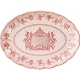 Guzzini Josephine Servis Tabağı Small 36x27 cm Pembe