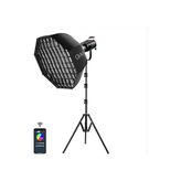 Gvm SD200R Rgb LED Video Işığı Softbox Set