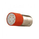 Gwest BA9S 220V.AC Kırmızı Led Ampul