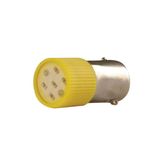 Gwest BA9S 220V.AC Sarı Led Ampul