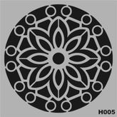 H005 Stencil Boyama Şablonu 25x25 cm.