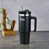 H2O Termos Kupa Pipetli - Siyah