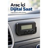 Hace Bazaar Alarm ve Kronometre Özellikli Araç Içi Dijital Saat - Renkli