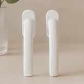 Hace Bazaar Pvc Pencere Kolu 2'li Beyaz