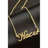 Hacer isimli kolye (Kişiye Özel)