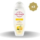 Hacı Şakir Limon Yağlı 3x500 ml Şampuan