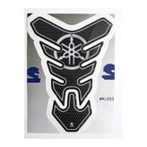 Hades Yamaha Uyumlu Tank Pad Karbon Beyaz Motosiklet Depo Koruma Sticker