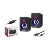 Hadron HD6053 1.1 Ledli Siyah Bilgisayar Speaker