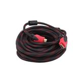 Hadron HDX2011 HDMI Kablo Örgülü 20M Siyah