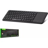 HADRON HDX2505 BLUETOOTH + WIRELESS KLAVYE + TOUCH PAD Q SİYAH - siyah