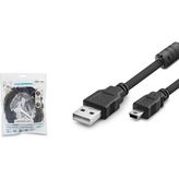 Hadron Hdx7523 Kablo Usb To Mini Usb 3m Siyah