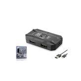 HADRON M1 PRO Android HarmonyOS Mobil Oyun Klavye Mouse Adaptörü Bluetooth 5.0 Type-C Siyah