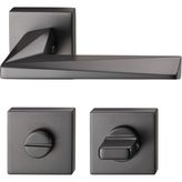 Hafele Marcel Kapı Kolu Wc (Banyo) Tipi Titanyum - 1 Çift