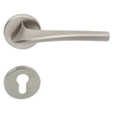 Hafele Master Kapı Kolu Barelli Tipi Mat Nikel - 1 Çift
