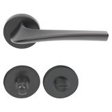 Hafele Master Kapı Kolu Wc Tipi Antrasit - 1 Çift