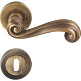 Hafele Plaza Kapı Kolu Oda Tipi Antik Bronz - 1 Çift