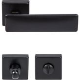 Hafele Spring Kapı Kolu Wc Tipi Siyah - 1 Çift