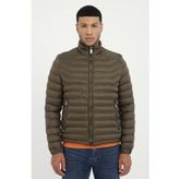 Haki Kapitone Slim Fit Erkek Mont