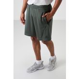 Haki Polyester Kalın Yumuşak Comfort Fit Erkek Şort - 81273