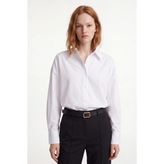 Hakke Kadın Oversize Gömlek - XL - Beyaz