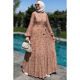 Hale Elbise Bej - Fashion - 38
