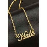 Hale isimli kolye (Kişiye Özel)
