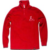 Half Zipper Polar Red - M - Kırmızı