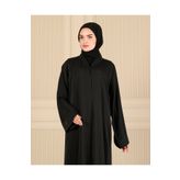 HALİL TÜRKER SİYAH DÜZ SADE FERACE & ABAYA