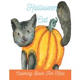Halloween Cat Coloring Book For Kids
