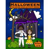 Halloween Coloring and Activity Book