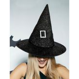Halloween Simli Cadı Şapkası AST6590